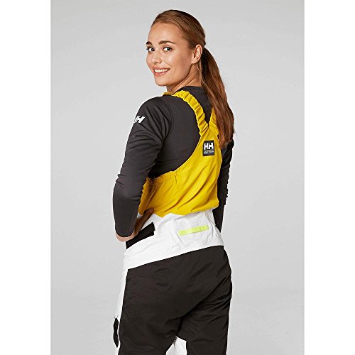 Helly Hansen HH Tech Crew Camiseta Deportiva Manga Larga, Mujer, Ebony, XS