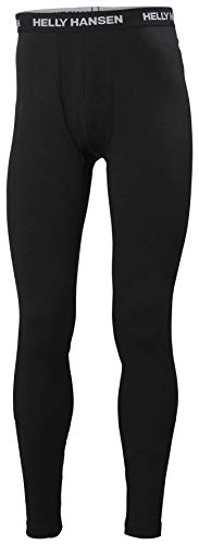 Helly Hansen Lifa Merino Midweight Pant Pantalon, Hombre, Black, M