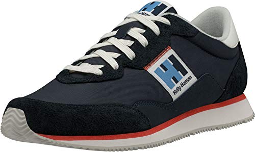 Helly Hansen Lifestyle Sneaker, Zapatillas Hombre, Azul (Navy/Off White/Cherry), 40 EU