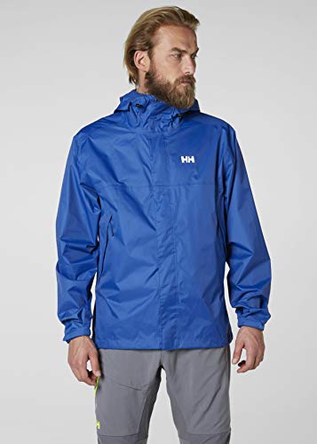 Helly Hansen Loke Chaqueta Impermeable, Hombre, Azul (Electric Blue), XL