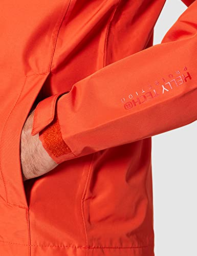 Helly Hansen Seven Jacket - Chaqueta para hombre, Hombre, Chaqueta para hombre, 62047, Patrulla Naranja, L