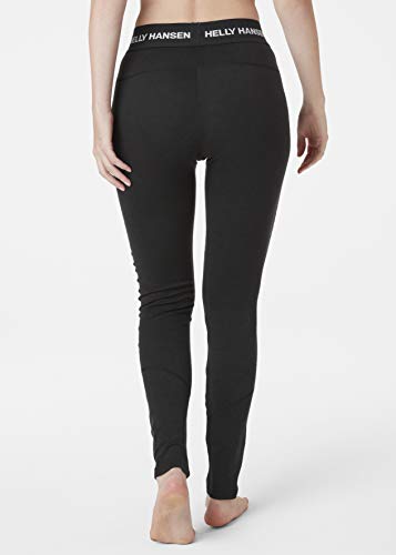 Helly Hansen W Lifa Merino Midweight Pant Pantalon, Mujer, Black, S