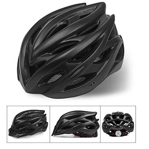 Helmets Casco de Bicicleta, MTB para Hombre y Mujer, Ajustable,Casco Bicicleta con luz, Certificación CE, para Montar Ski Snowboard Unisex Cascos Bici Adultos