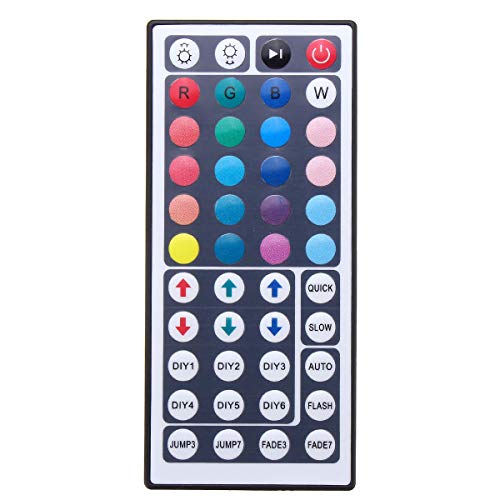 HEQIE-YONGP 44 Clave USB Control Remoto para RGB LED Luz de Tira PC DE TV Atrás