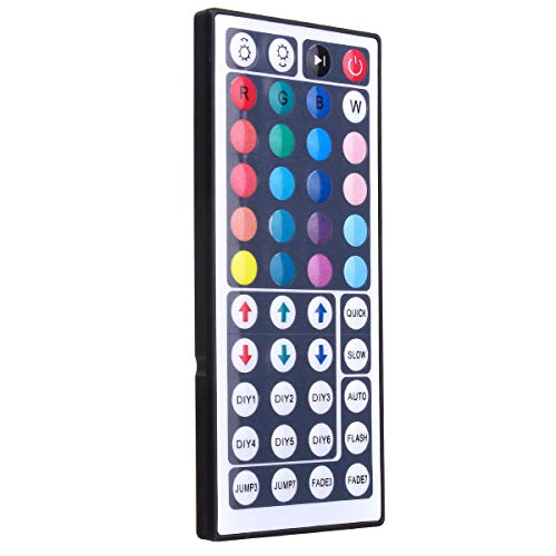 HEQIE-YONGP 44 Clave USB Control Remoto para RGB LED Luz de Tira PC DE TV Atrás