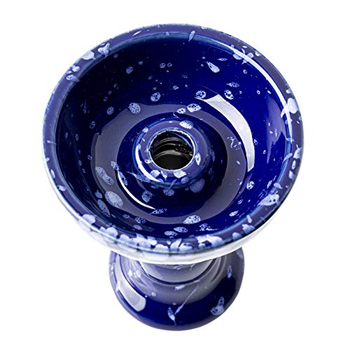 HIBRON Cazoleta Tipo Phunnel para Shishas o Cachimbas Estandares -Compatible con Provost, Kaloud y otros gestores de calor