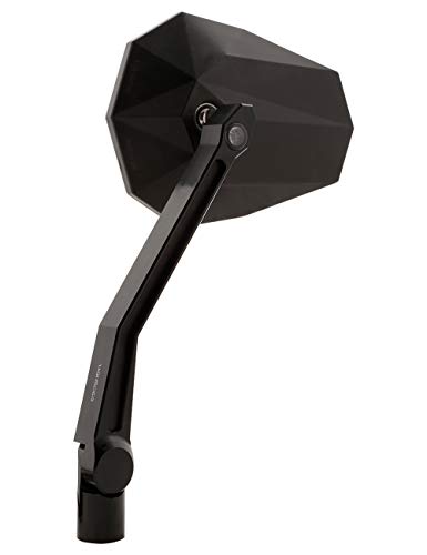 Highsider Stealth X2 - Espejo para motocicleta, incluye intermitentes LED, certificado E, 2 unidades