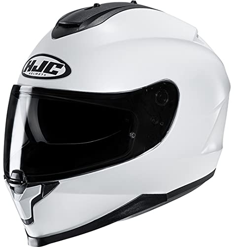 HJC C70 Cascos, Adultos Unisex, Pearl White, M