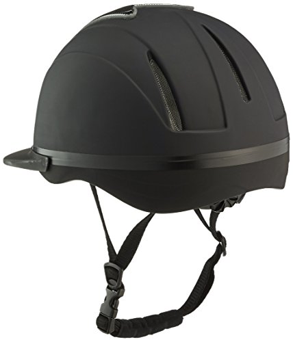 HKM – Casco de equitación – Carbon Art Negro Negro Mate