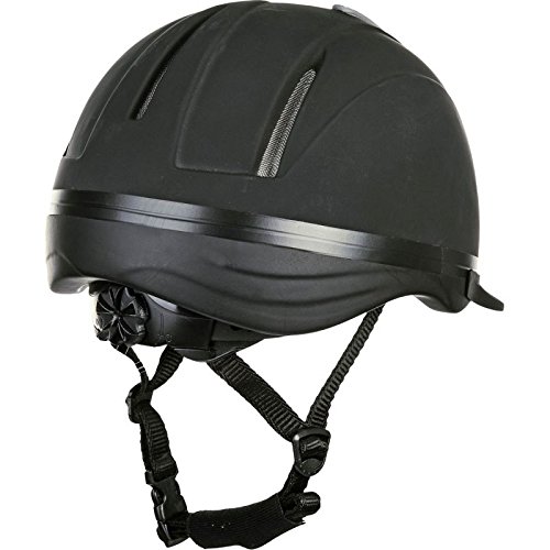 HKM – Casco de equitación – Carbon Art Negro Negro Mate