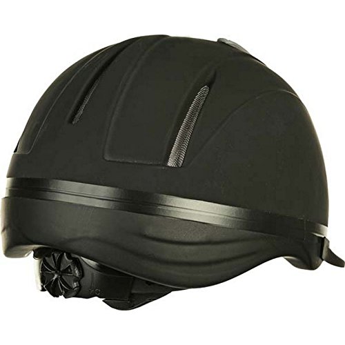 HKM – Casco de equitación – Carbon Art Negro Negro Mate