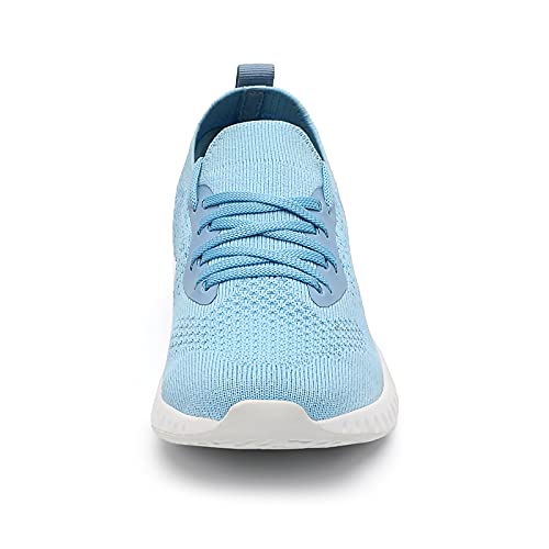 HKR Zapatillas Deporte Casual Mujer Amortiguación Ligera para Correr Azul Claro 36 EU