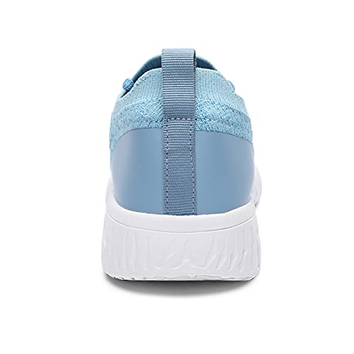 HKR Zapatillas Deporte Casual Mujer Amortiguación Ligera para Correr Azul Claro 36 EU