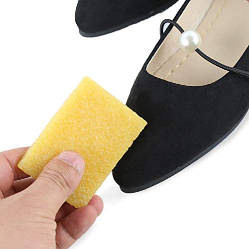 Holibanna 6 Piezas de Goma de Limpieza para Bandas de Lijado Abrasivas Goma de Goma de Calzado Natural para Limpiar Papel de Lija Cinta Rugosa Zapatos de Skateboard Discos de Lija Amarillo