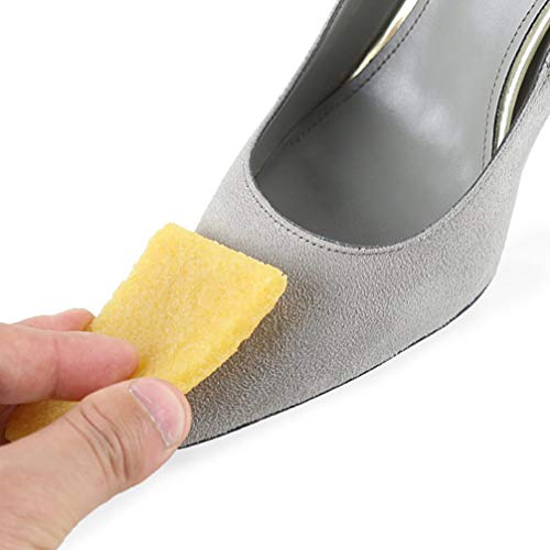 Holibanna 6 Piezas de Goma de Limpieza para Bandas de Lijado Abrasivas Goma de Goma de Calzado Natural para Limpiar Papel de Lija Cinta Rugosa Zapatos de Skateboard Discos de Lija Amarillo