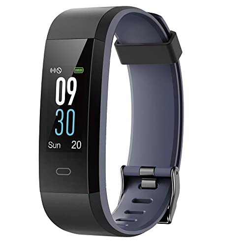 HOMSCAM Pulsera Inteligente, Pulsera Actividad Impermeable IP68 con Monitor de Calorías, Monitor de Ritmo Cardíaco, Captura de cámara, Notificación de Mensajes para Android y iOS Teléfono móvil