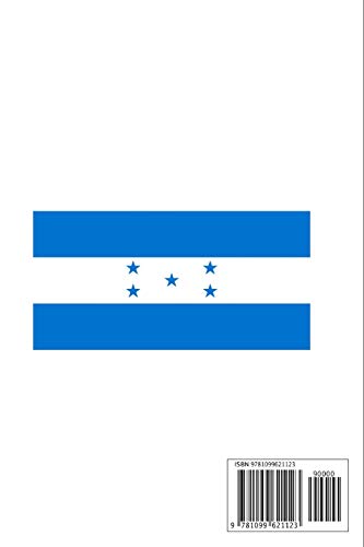 Honduras: Country Flag A5 Notebook to write in with 120 pages