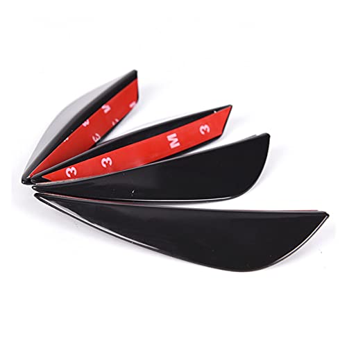 HONGMEI Atmm ATM PARAGOLPES Splitter Fins Body Spoiler Canard Valence Fit for Volkswagen VW Polo Tiguan Passat Golf EOS Scirocco Jetta Bora lavi