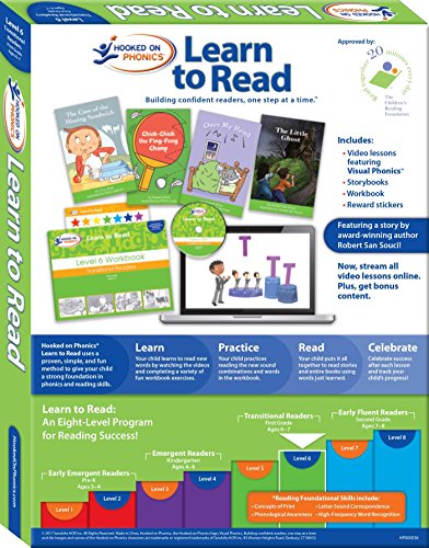 Hooked on Phonics Learn to Read - Level 6: Transitional Readers (First Grade - Ages 6-7)