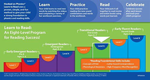 Hooked on Phonics Learn to Read - Level 6: Transitional Readers (First Grade - Ages 6-7)