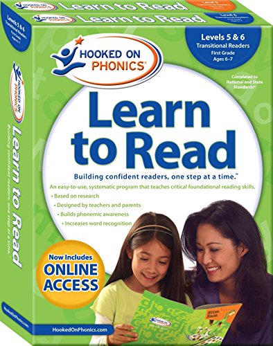 Hooked on Phonics Learn to Read - Levels 5&6 Complete: Transitional Readers (First Grade - Ages 6-7): 3