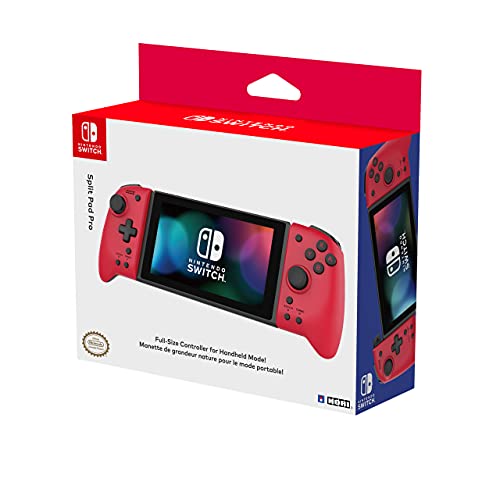 HORI - Controlador Split Pad Pro Rojo (Nintendo Switch)