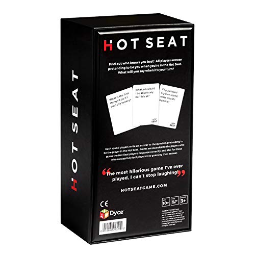 Hot Seat Card Game - The Adult Party Game About Your Friends [Versión Inglesa]