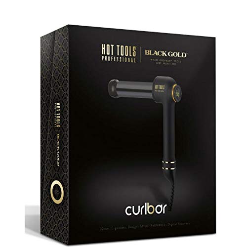 Hot Tools Professional Black Gold - Rizador de pelo (25 mm)