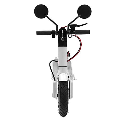 Houkiper Espejo Retrovisor de Scooter Eléctrico, Espejo Retrovisor de Seguridad Ajustable Compatible con Xiaomi M365