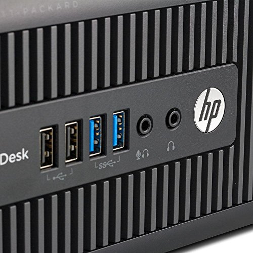 HP EliteDesk 800 G1 - Ordenador de sobremesa (Intel Core i5-4570, 16GB de RAM, Disco SSD 240GB, Lector DVD, Windows 10 Pro ES 64) - Negro (Reacondicionado)