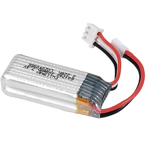 Hrsptudorc 7.4V 300Mah 30C Li-Po Batería para Repuestos De Aviones F959 Xk -2 A600 A800 A430 RC Airplane