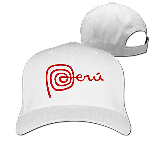 htrewtregr1 - Gorra Peru Unisex Hat Mens Womens Baseball Hat Hip Hop Casquette Outdoor Sport Cap Snapback Hats White