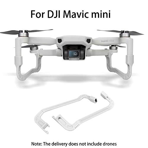 Huanruobaihuo 1 Juego de rodamientos de Apoyo Kits de Seguridad Extensor de Altura for dji Mavic Mini Drone Accesorios Accesorios de Drones (Color : White)