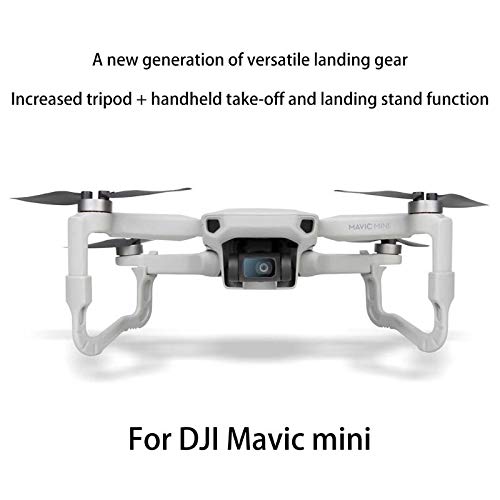Huanruobaihuo 1 Juego de rodamientos de Apoyo Kits de Seguridad Extensor de Altura for dji Mavic Mini Drone Accesorios Accesorios de Drones (Color : White)