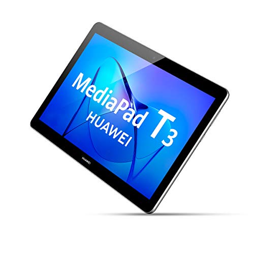 Huawei Mediapad T3 10 - Tablet de 9.6" HD (WiFi, RAM de 2GB, ROM de 16GB, Android 7.0, EMUI 7.0), color Gris