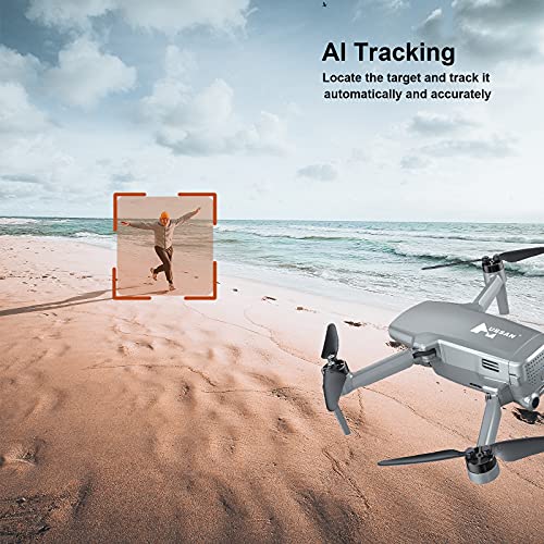 HUBSAN ZINO MINI PRO, 249g 64G Ultraligero y Plegable Mini Drone GPS Quadcopter,Evitación de obstáculos 3D,3 ejes Gimbal,4K Cámara,6KM,40 minutos,Versión portátil