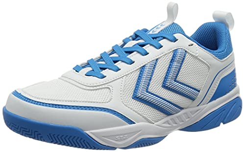 hummel Aero Team 2.0, Zapatillas de Balonmano Unisex Adulto, Blanco, 42 EU