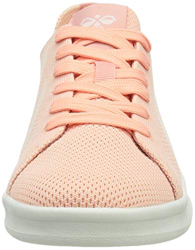 hummel Busan Knit, Zapatillas Unisex Adulto, Rosa, 41 EU