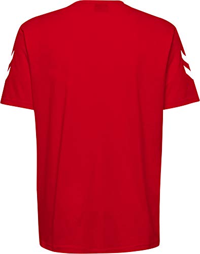 hummel Camiseta de algodón Hmlgo para Hombre, Hombre, Camisetas, 203566-3062, Color Rojo, XXX-Large