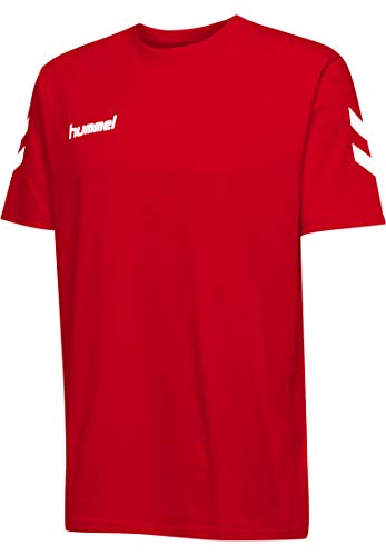 hummel Camiseta de algodón Hmlgo para Hombre, Hombre, Camisetas, 203566-3062, Color Rojo, XXX-Large