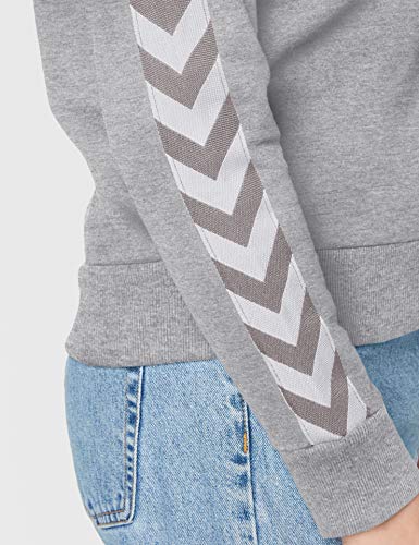 hummel Classic Taped Sweatshirt Swsht, Mujer, Gris, Small