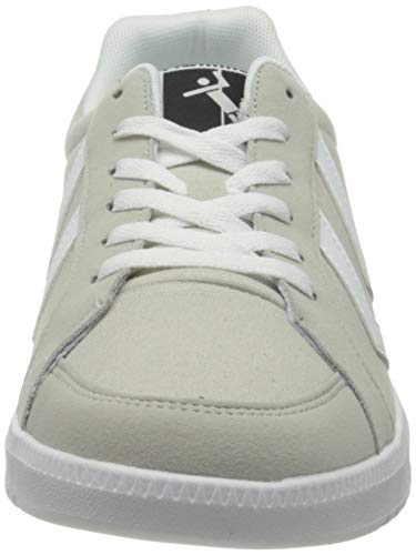 Hummel DEUCE COURT CANVAS Zapatillas, Unisex Adulto, Grey, 42 EU