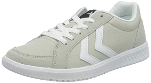 Hummel DEUCE COURT CANVAS Zapatillas, Unisex Adulto, Grey, 42 EU