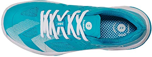 Hummel Dual Plate Power, Zapatillas de Balonmano Unisex Adulto, Turquesa (Hawaiian Ocean 7060), 44 EU