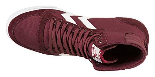 hummel Slimmer Stadil High Zapatillas para Unisex adulto, Rojo (Cabernet 3661), 41 EU