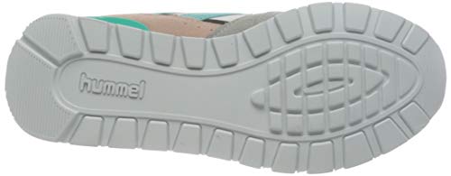 hummel Thor, Zapatillas Mujer, Color Blanco, Negro y Gris, 38 EU