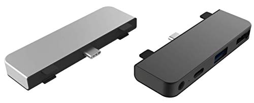 HyperWheels HyperDrive 4-in-1 USB C Hub for iPad Pro (Silver)