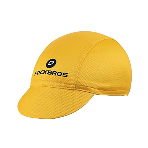 Hysenm Tour de Francia Gorra de ciclismo, poliéster, transpirable, absorbente de sudor, Tour de France Yellow