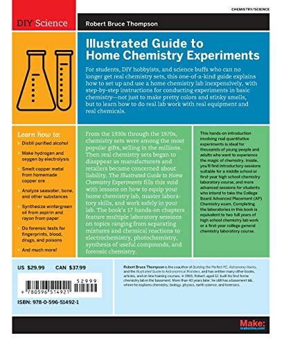 Illustrated Guide to Home Chemistry Experiments: All Lab, No Lecture (Diy Science)
