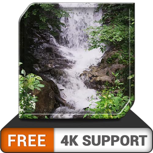 impresionante cascada HD gratis: decora tu habitación con hermosos paisajes en cascada en tu televisor HDR 4K, TV 8K y dispositivos de fuego como fondo de pantalla y tema para la mediación y la paz y